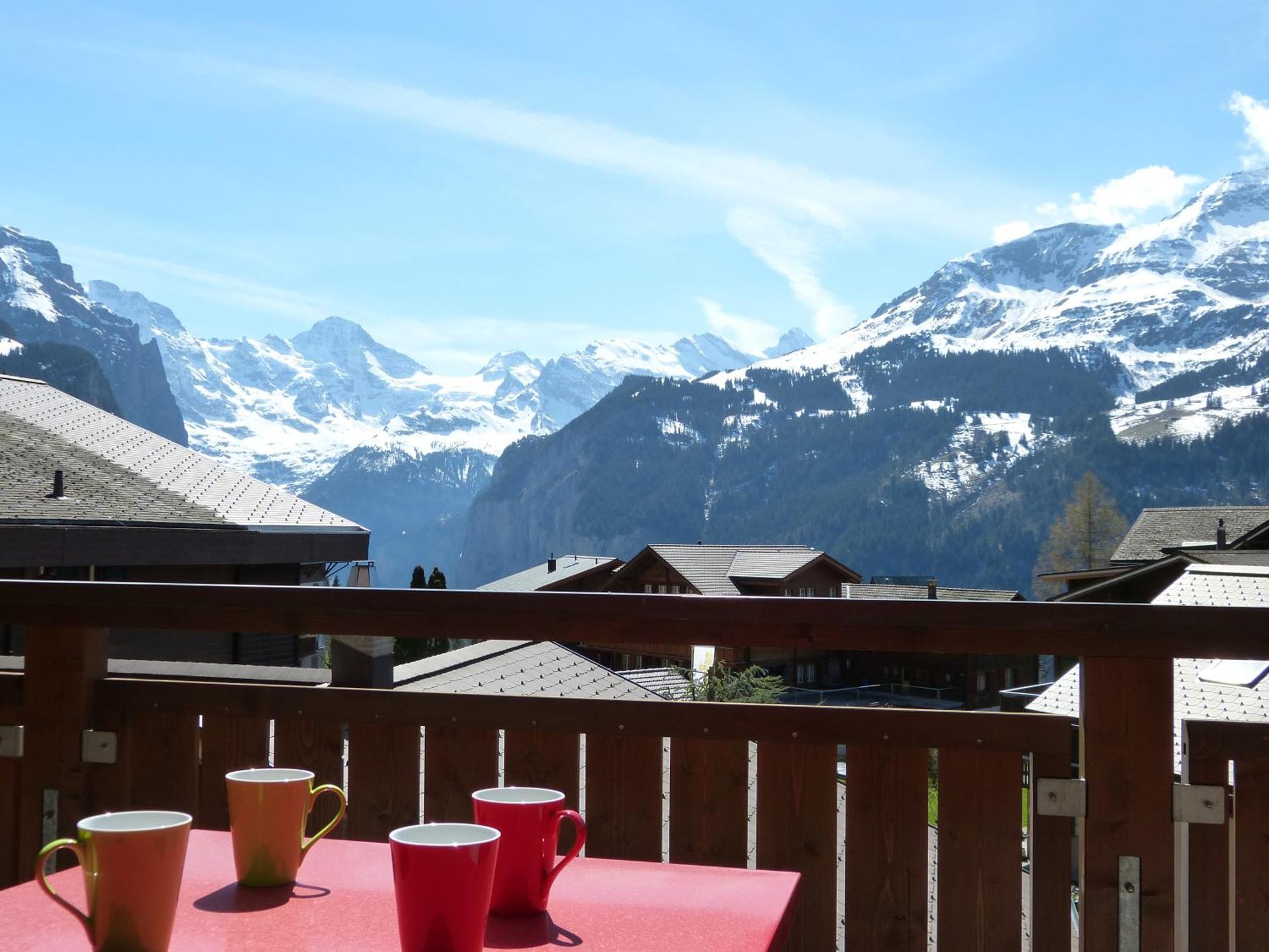 Chalet Bella Vista 6 Wengen Exterior photo